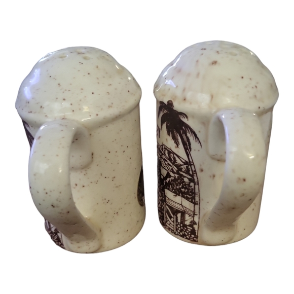Vintage Death Valley Furnace Creek Ranch Salt & Pepper Shakers - Picture 3 of 7